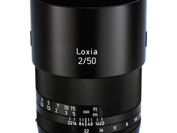 Rent: Zeiss Loxia 50 mm