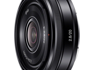 Rent: Sony 20mm f2.8 E-mount Lens Pancake