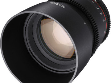 Rent: 85mm T1.5 Cine DS Lens for Canon EF Mount Rokinon