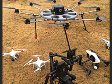 Heavy Lift Drone service ( Fly Red or Alexa Mini) FAA Cert