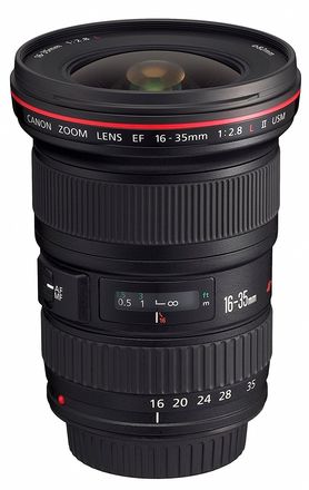 Rent a Wide Angle Zoom Lens - Canon EF 16-35mm f/2.8 L II USM