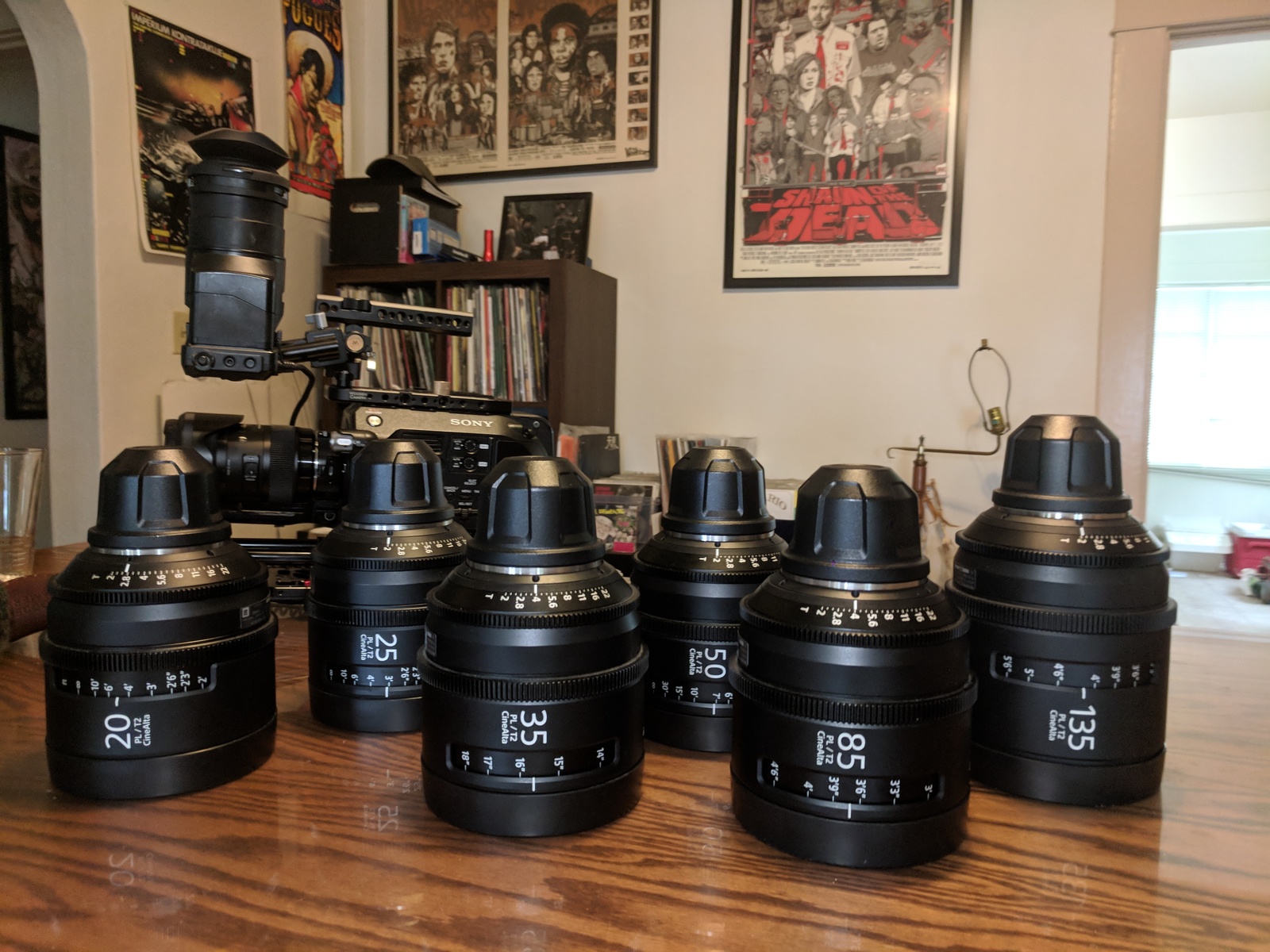 Rent a Sony Cinealta 4k Six Prime Lens Kit (PL Mount), Best Prices