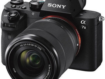 Rent: Sony Alpha a7IIK Mirrorless Digital Camera with 28-70mm Lens