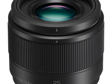 Rent: Panasonic 25mm f1.7 lens