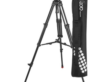 Rent: Sachtler Ace Fluid Head with 2-Stage Tripod