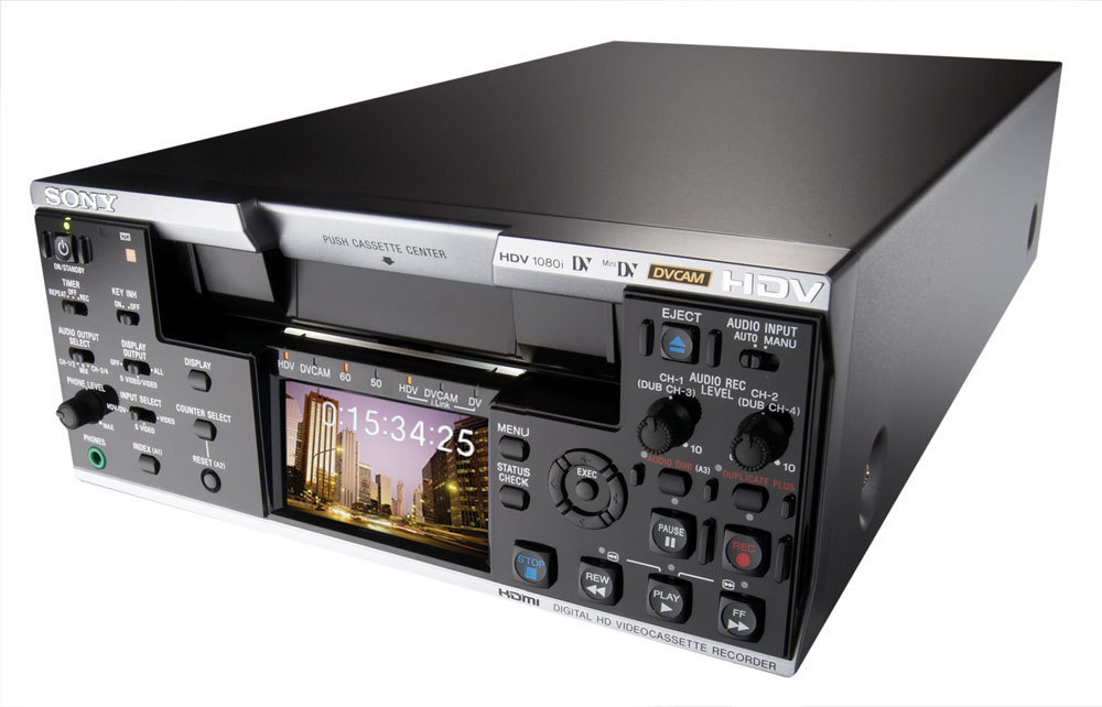 Sony HDV/DVCAM/DV 録音ユニット Sony HDV VTR - HDV / DVCam / DV - Compact - Sony HVR-M35U