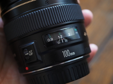 Rent: Canon EF 100mm f/2 USM Lens with Hood