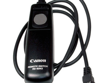 Rent: Canon Remote Switch/Trigger RS-80N3 with 20ft extension