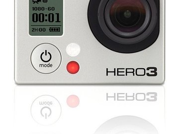 Rent: GoPro Hero 3 (silver) + BacPac GoPro HERO3 LCD Touch + Acc