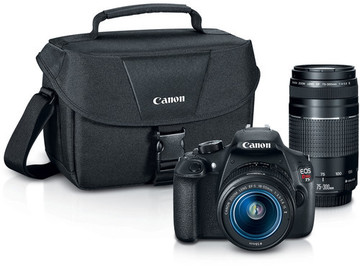 Rent: Canon EOS Rebel T5, 18-55mm & 75-300mm Lenses