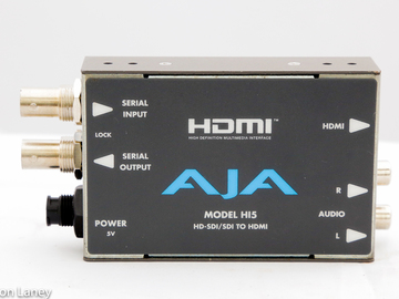 Rent: AJA HI5 HD-SDi to HDMI mini-converter
