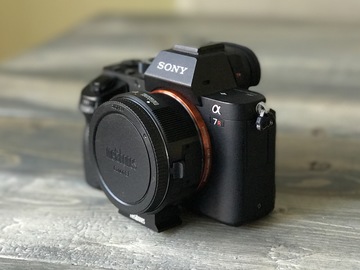 Rent: Sony A7Rii + Metabones EF Adapter