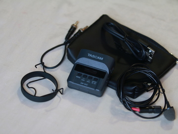 Rent: Tascam DR 10CS Micro Linear PCM Recorder with Sennheiser Lav