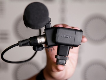 Sony XLR-K2M XLR Adapter Kit with Microphone For Rent