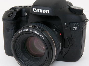 Rent: Canon 7D (with ML RAW) & Canon 50mm F1.4 USM