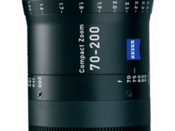 Rent: Zeiss 70-200mm T2.9 Compact Zoom CZ.2 Lens (PL Mount)