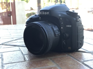 Rent: Nikon D600 w/ 50mm lens