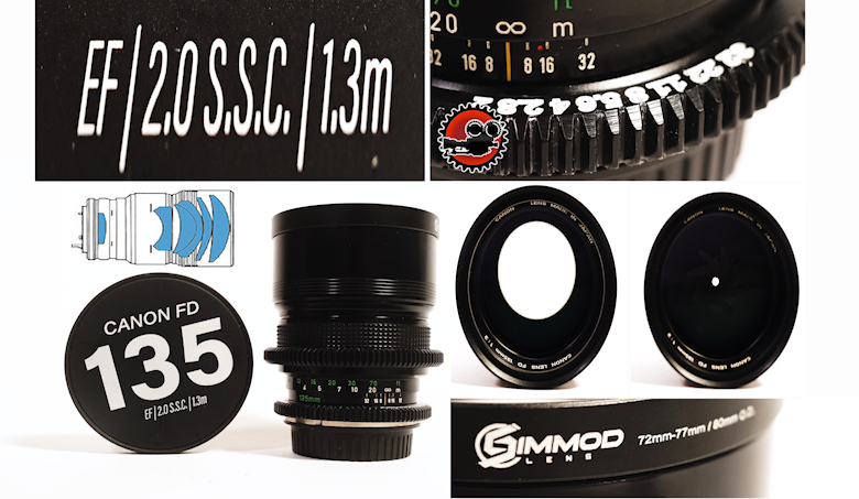 Canon New FD 135mm f2 超美品 MF#FC11 New FD135mm f/2 - Canon Camera Museum