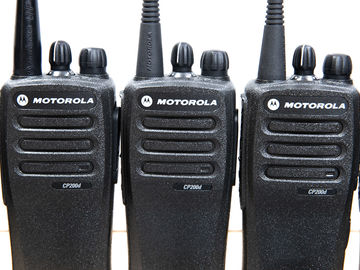 Motorola CP200D 8 Walkie kit with Surveillance Kit