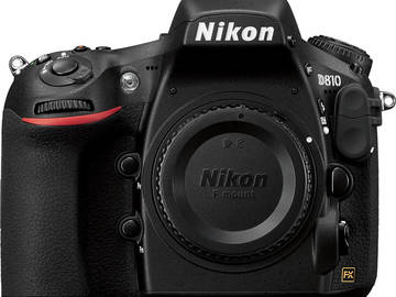 Rent: Nikon D810 (body)