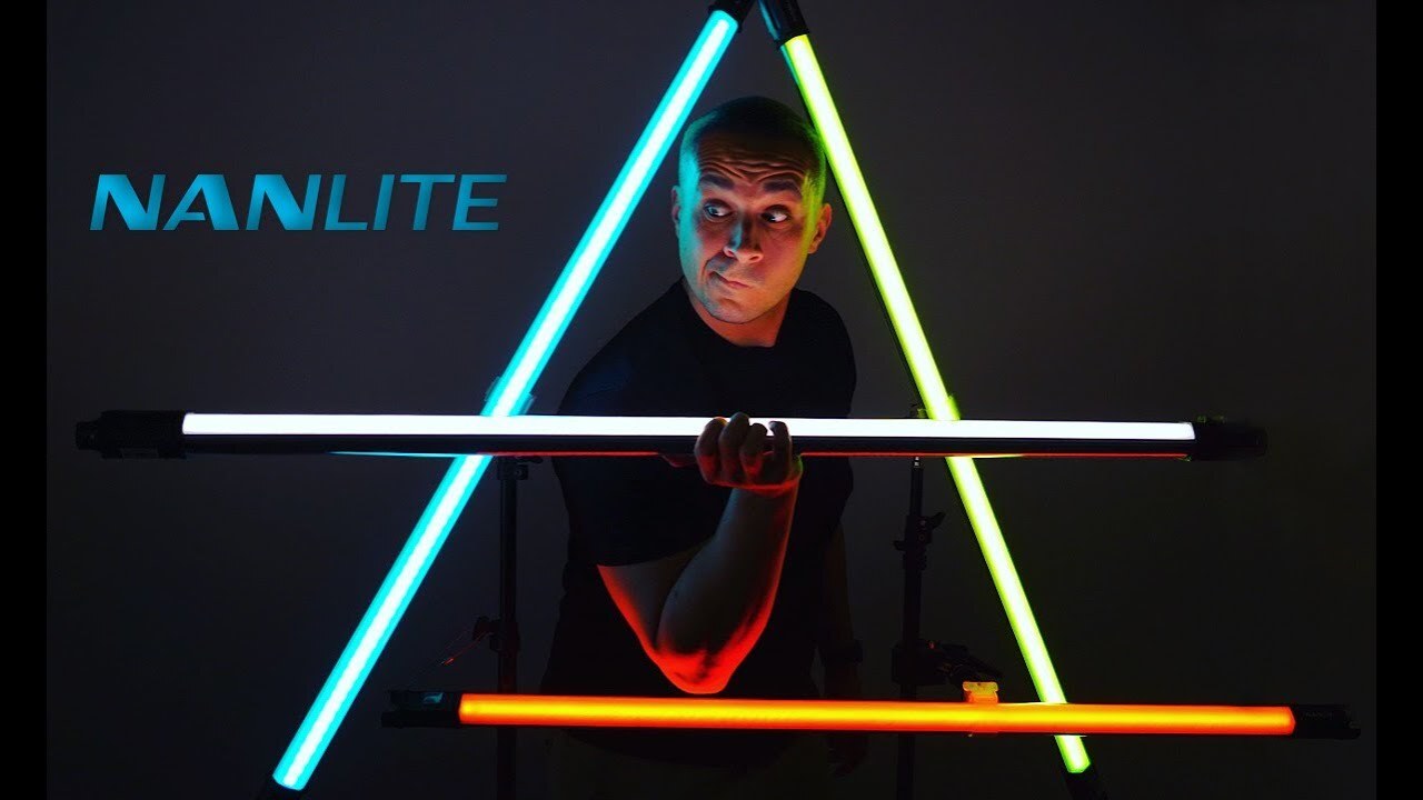 Rent a NanLite PavoTube 30C 4' RGBW LED Tube. 4 Light Kit, Best Prices