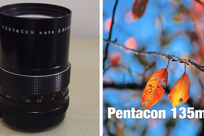 Objectif Vintage Pentacon Auto 135mm F/2.8 - Monture M42 - Parfait Pour La Photo Créative