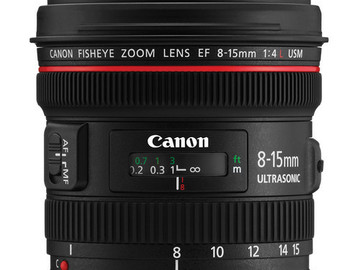 Rent: Canon EF 8-15mm f/4L Fisheye USM Lens