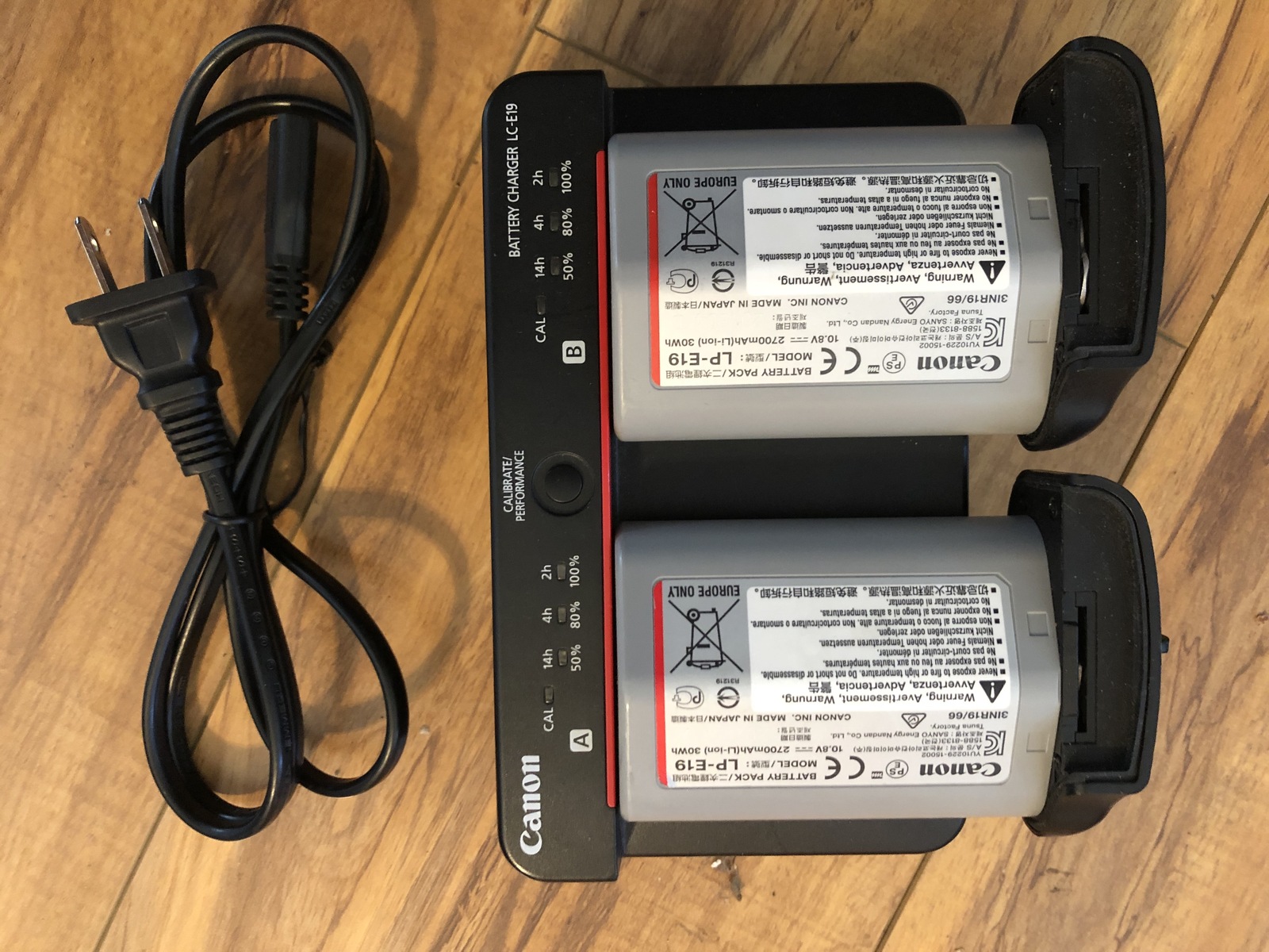 Аккумулятор canon lp e19