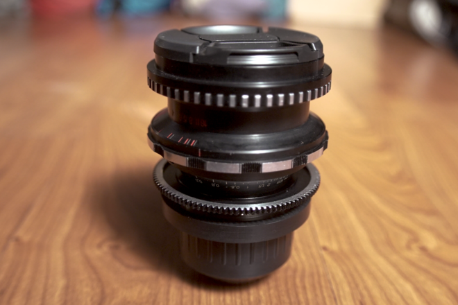 LOMO PO61-5 28mm F2.5 オールドシネレンズ （RO61-5） M42 MOUNT SPIRAL: KMZ PO61(RO61) 28mm F2.5 KONVAS-1M OCT-18 mount