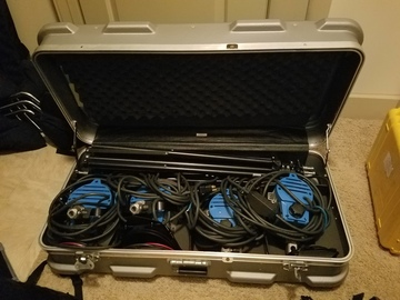 Arri 4 light kit 2x 300w 2x 650w and Sandbags