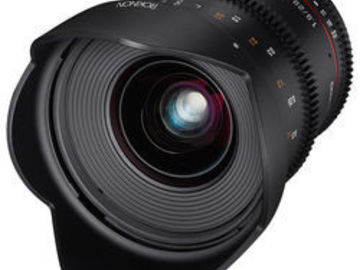 Rent: Rokinon 20mm 1.9 Cine DS - Covers Full Frame / 8k WS.