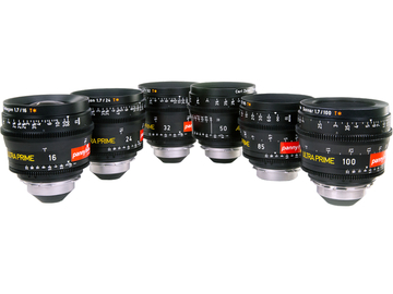 ARRI Zeiss ULTRA PRIMES (6 x Brand New Lenses in Pelicase)