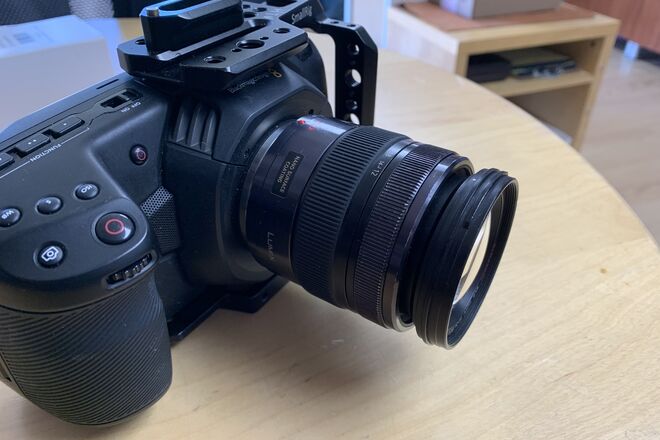 Rent a Blackmagic Design Pocket Cinema Camera 4K / Panasonic 12/35