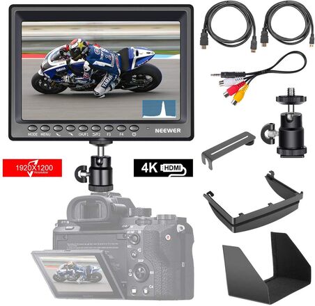 Neewer F200 7インチ フルHD フィールドモニター Rent a Neewer F200 7
