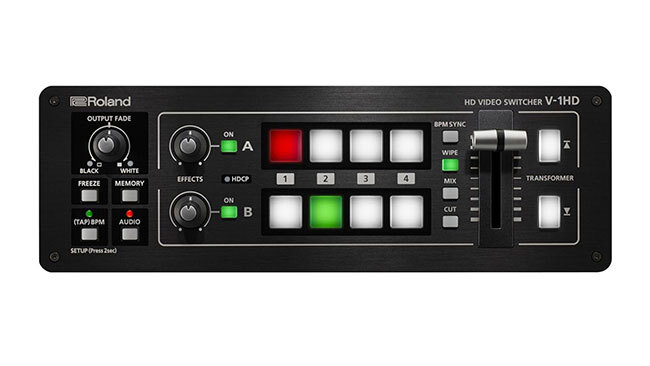 Roland V−1HD Roland Pro A/V - V-1HD | HD Video Switcher