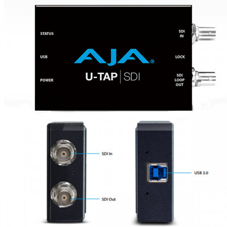 Rent a AJA U-Tap SDI Streaming Device (SDI to webcam), Best Prices