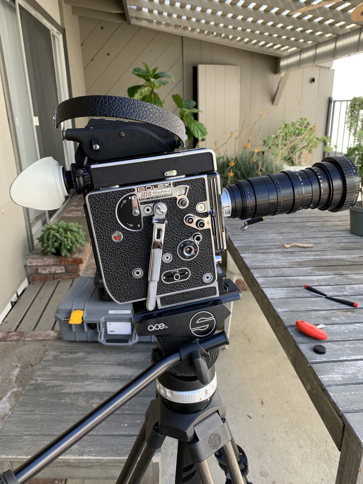 Rent a Bolex H16 Reflex 16mm Film Camera (Super 16) w/ 12