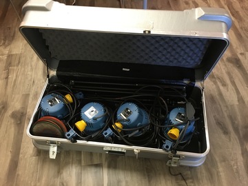 Rent: Arri 4 light 1k tungsten kit