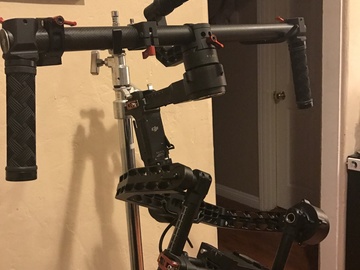 DJI Ronin w/ 3 Batts, Thumb Controller & Monitor Mount