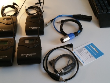 Rent: Sennheiser ew 100 ENG G3 Wireless kit x 4