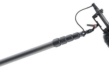 Audio KIT - Alum. Boom Pole + Sennheiser Mic & Shockmount