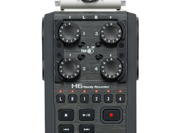 H6 Recorder and Two wired lavs
