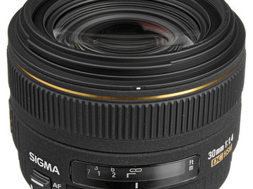 Rent: Sigma 30mm F1.4 EX DC