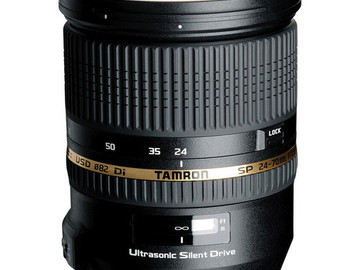 Rent: Tamron SP 24-70mm f/2.8 DI VC USD Lens for Canon Cameras