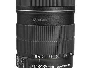 Rent: Canon Eos 18-135 mm lens