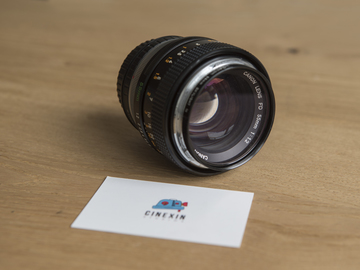 Rent: Canon FD 55mm F 1.2 with Canon Eos Adapter.