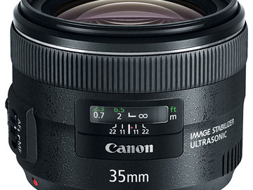 Rent: Canon EF 35mm f/2 IS USM Lens