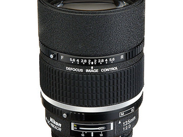 Rent: Nikon AF DC-NIKKOR 135mm f/2D Lens