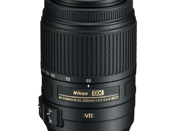 Rent: Nikon 55-300mm f/4.5-5.6G ED VR AF-S DX Nikkor Zoom Lens