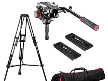 Rent: Manfrotto 504HD Tripod head with 546B Legs